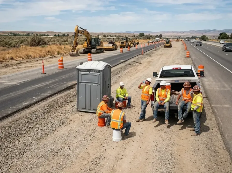 highway-road-construction-crew-007 — frequently asked questions, Porta Potty and Restroom Rentals in Forest, VA